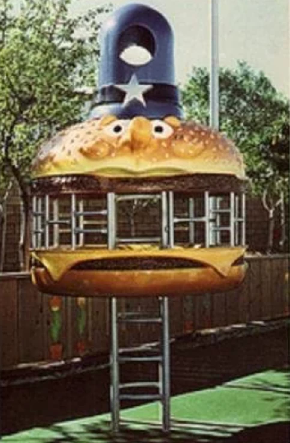 grimace cage mcdonald's